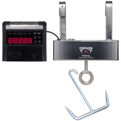 Balança Açougueiro Digital 150kg/50g Inox Com Bateria Tendal